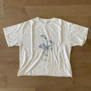 Brandy Melville Forget me not crop top